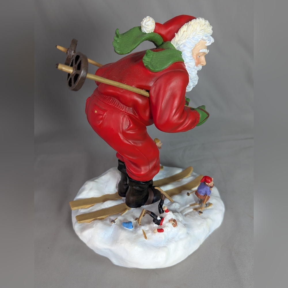 Christmas Santa Classics Tom Browning Downhill Thrills Figure Skiing 2006 44601 - Picture 5 of 12